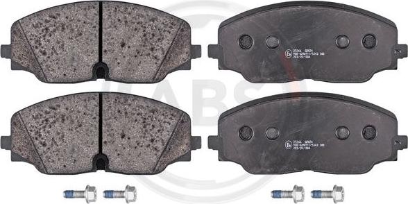 A.B.S. 35266 - Brake Pad Set, disc brake car-mod.net