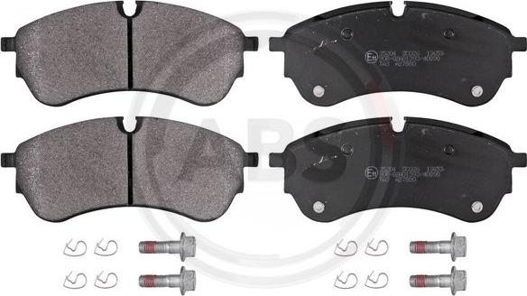 A.B.S. 35204 - Brake Pad Set, disc brake car-mod.net