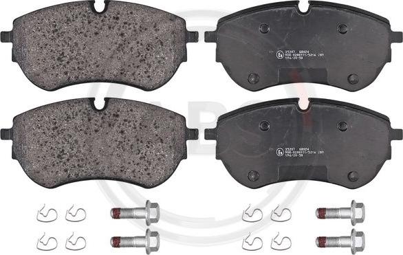 A.B.S. 35207 - Brake Pad Set, disc brake car-mod.net