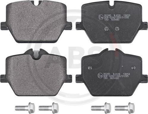 A.B.S. 35285 - Brake Pad Set, disc brake car-mod.net