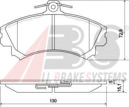 A.B.S. 36919 OE - Brake Pad Set, disc brake car-mod.net