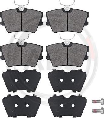 A.B.S. 36983 - Brake Pad Set, disc brake car-mod.net