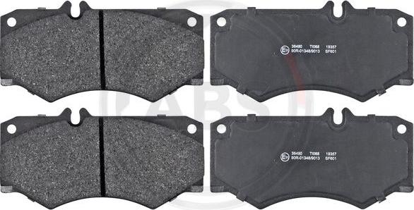 A.B.S. 36490 - Brake Pad Set, disc brake car-mod.net