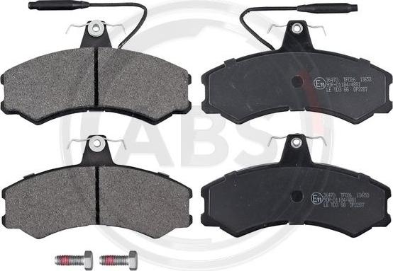 A.B.S. 36470 - Brake Pad Set, disc brake car-mod.net