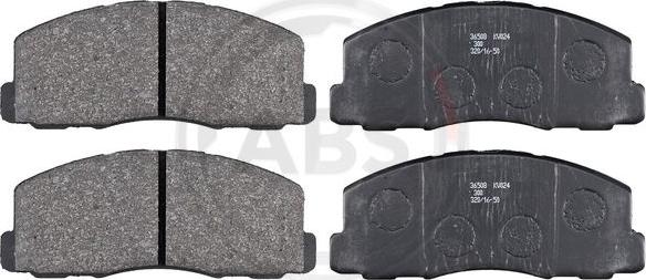 A.B.S. 36508 - Brake Pad Set, disc brake car-mod.net