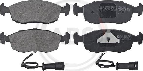 A.B.S. 36519 - Brake Pad Set, disc brake car-mod.net