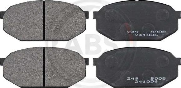 A.B.S. 36511 - Brake Pad Set, disc brake car-mod.net