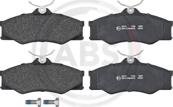 A.B.S. 36575 - Brake Pad Set, disc brake car-mod.net