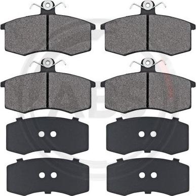 A.B.S. 36576 - Brake Pad Set, disc brake car-mod.net
