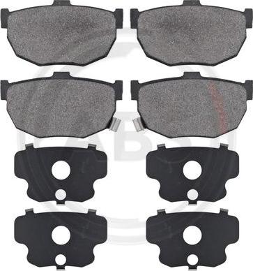 A.B.S. 36692 - Brake Pad Set, disc brake car-mod.net
