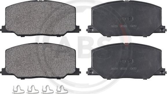 A.B.S. 36659 - Brake Pad Set, disc brake car-mod.net