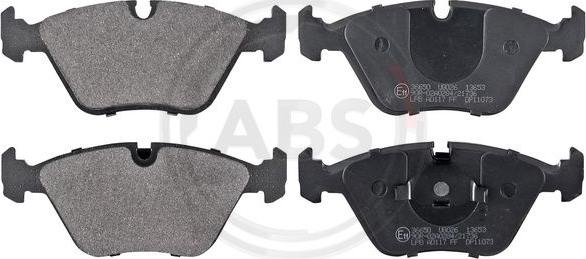 A.B.S. 36650 - Brake Pad Set, disc brake car-mod.net