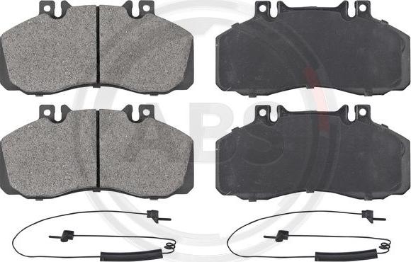 A.B.S. 36665 - Brake Pad Set, disc brake car-mod.net