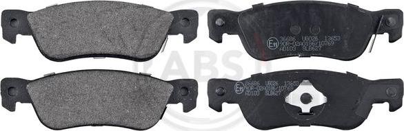 A.B.S. 36686 - Brake Pad Set, disc brake car-mod.net