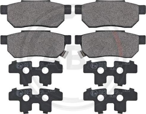 A.B.S. 36636 - Brake Pad Set, disc brake car-mod.net