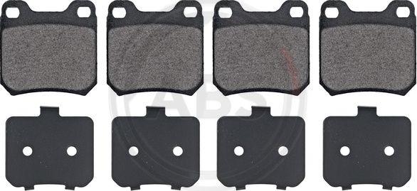 A.B.S. 36624/1 - Brake Pad Set, disc brake car-mod.net