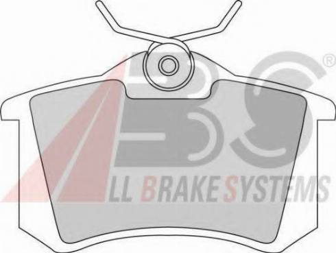 A.B.S. 36623/1 OE - Brake Pad Set, disc brake car-mod.net