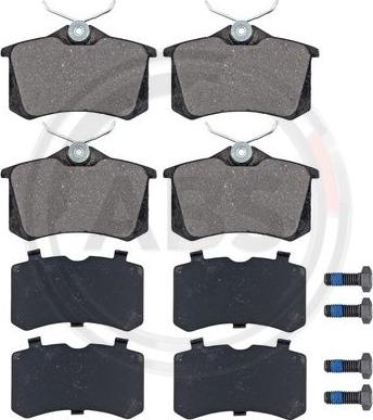 A.B.S. 36623 - Brake Pad Set, disc brake car-mod.net