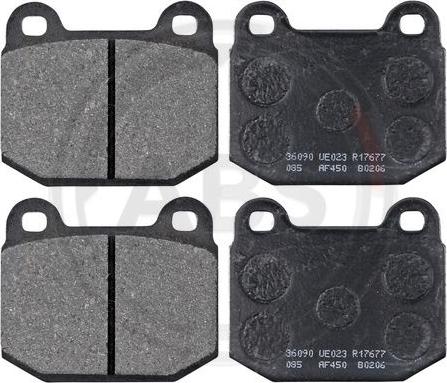 A.B.S. 36090 - Brake Pad Set, disc brake car-mod.net