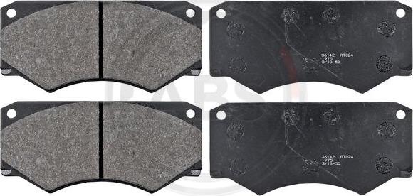 A.B.S. 36142 - Brake Pad Set, disc brake car-mod.net