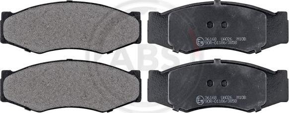A.B.S. 36168 - Brake Pad Set, disc brake car-mod.net