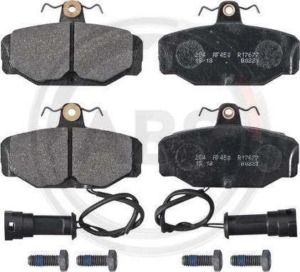 A.B.S. 36170 - Brake Pad Set, disc brake car-mod.net