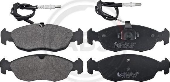 A.B.S. 36850 - Brake Pad Set, disc brake car-mod.net
