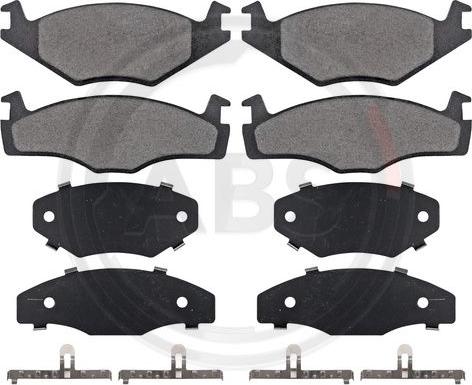 A.B.S. 36853 - Brake Pad Set, disc brake car-mod.net