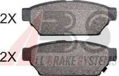 A.B.S. 36864 OE - Brake Pad Set, disc brake car-mod.net