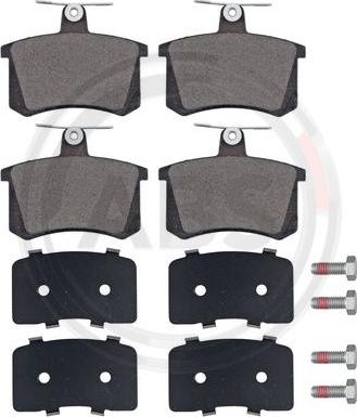 A.B.S. 36818 - Brake Pad Set, disc brake car-mod.net