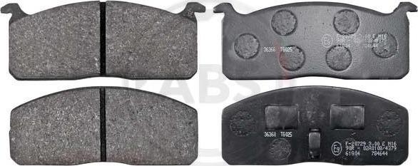 A.B.S. 36368 - Brake Pad Set, disc brake car-mod.net