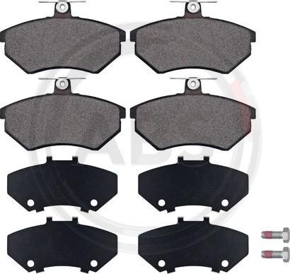 A.B.S. 36790 - Brake Pad Set, disc brake car-mod.net
