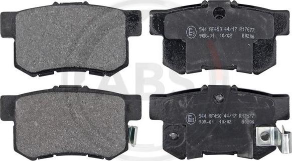 A.B.S. 36757 - Brake Pad Set, disc brake car-mod.net