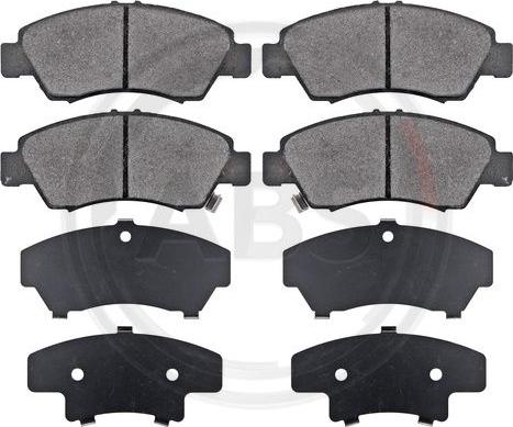 A.B.S. 36784 - Brake Pad Set, disc brake car-mod.net