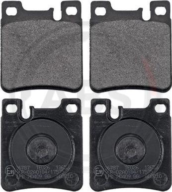 A.B.S. 36787 - Brake Pad Set, disc brake car-mod.net