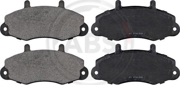 A.B.S. 36775 - Brake Pad Set, disc brake car-mod.net