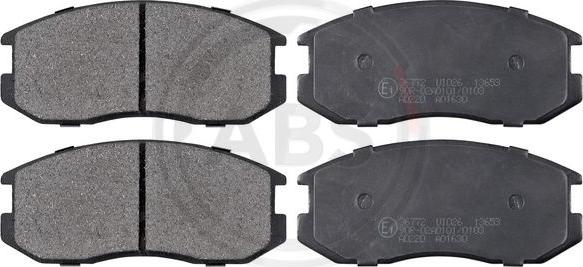 A.B.S. 36772 - Brake Pad Set, disc brake car-mod.net