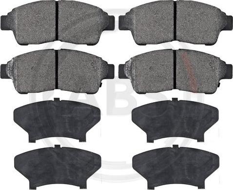 A.B.S. 36777 - Brake Pad Set, disc brake car-mod.net