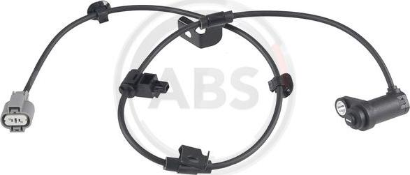 A.B.S. 30969 - ABS sensor, wheel speed car-mod.net