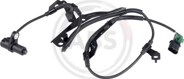 A.B.S. 30966 - ABS sensor, wheel speed car-mod.net
