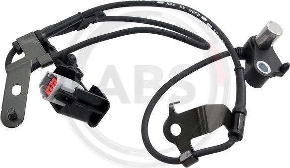 A.B.S. 30934 - ABS sensor, wheel speed car-mod.net