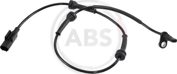 A.B.S. 30400 - ABS sensor, wheel speed car-mod.net