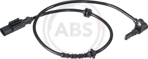 A.B.S. 30664 - ABS sensor, wheel speed car-mod.net