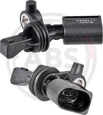 A.B.S. 30092 - ABS sensor, wheel speed car-mod.net