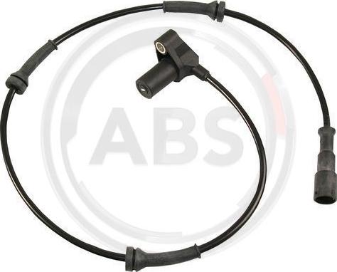 A.B.S. 30034 - ABS sensor, wheel speed car-mod.net