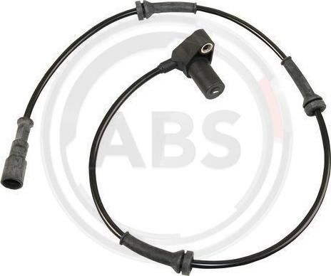 A.B.S. 30033 - ABS sensor, wheel speed car-mod.net