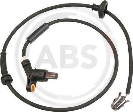A.B.S. 30025 - ABS sensor, wheel speed car-mod.net