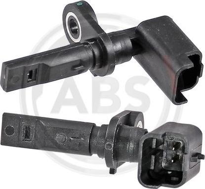 A.B.S. 30165 - ABS sensor, wheel speed car-mod.net