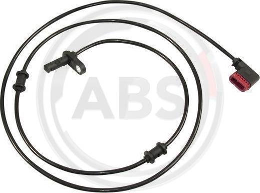 A.B.S. 30107 - ABS sensor, wheel speed car-mod.net
