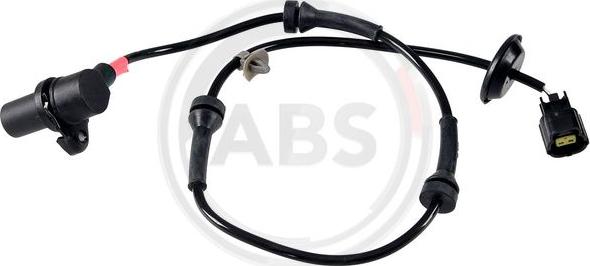 A.B.S. 30809 - ABS sensor, wheel speed car-mod.net